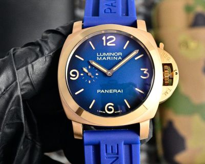 Panerai Luminor Marina Blue Face 44*16mm Cal.P.9000 Automatic Movement Watch